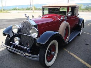 Packard Custom Eight Model 640 Convertible Coupe 1929 года
